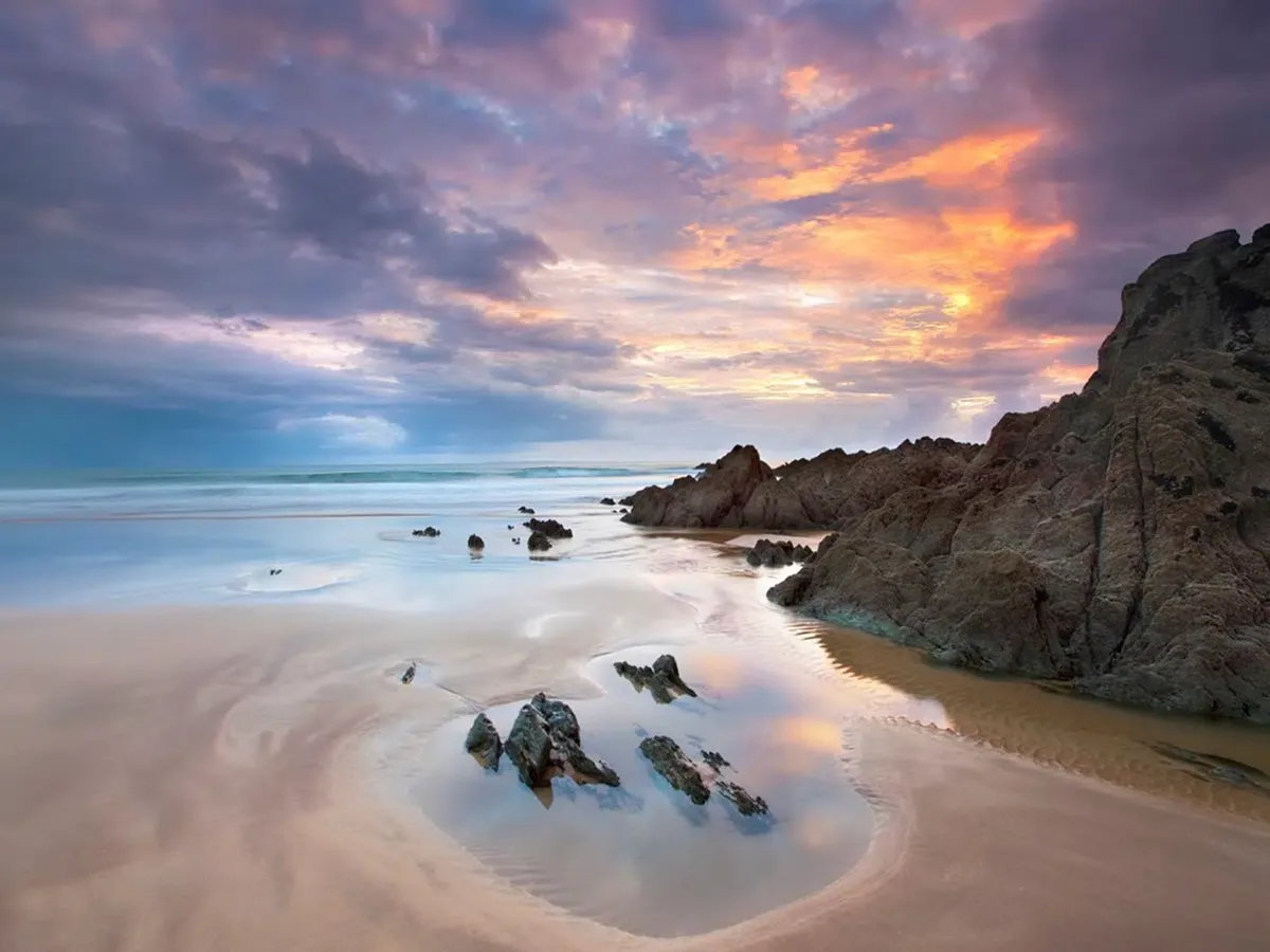 The South Devon coastline near Brixham